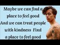 Harry Styles - Treat People With Kindness (Lyrics) | Raky Tracks