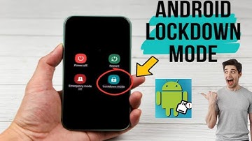 how to enable lockdown mode on Samsung and android phones📱how to add lockdown mode to the power menu