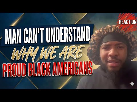 Man becomes TRIGGERED about Black Americans having PRIDE in being AMERICAN | REACTION