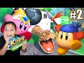 Enfrentamos un Dinosaurio en Kirby y la Tierra Olvidada | Kirby Capitulo 2 en Español | Juegos Karim