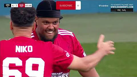 SIDEMEN CHARITY MATCH 2025 Highlights (Mr Beast, Ishowspeed, KSI, ...)⚽🔥