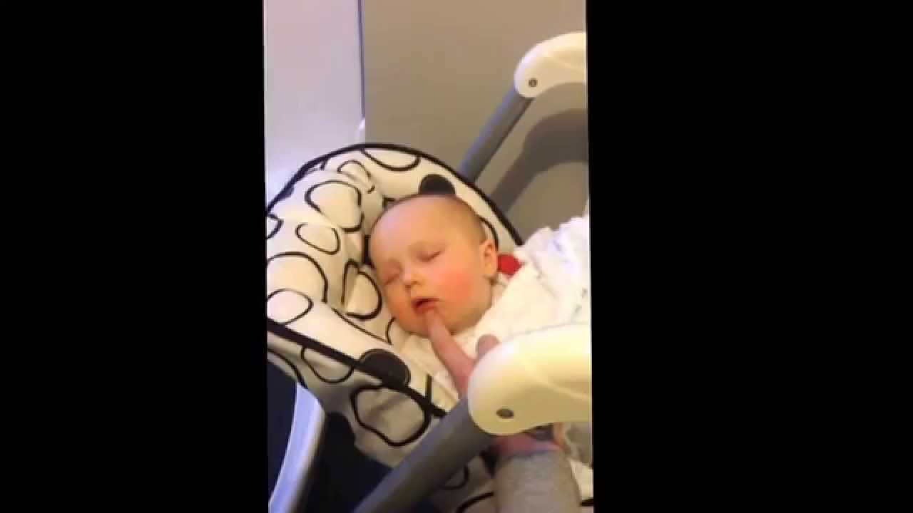 Baby sleep talking