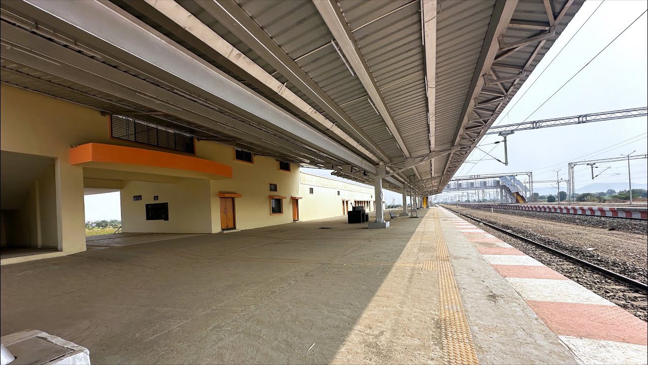 वडवणी रेलवे स्टेशन अपडेट्स || Wadwani Railway Station