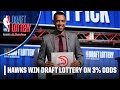 HAWKS WIN NO. 1 OVERALL PICK IN HISTORIC JUMP 🚨 *WOJ &amp; PERK REACT* | NBA Draft Lottery