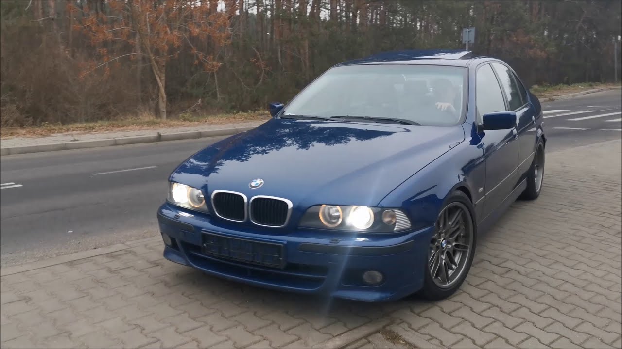 BMW E39 540i 4.4 v8 sound exhaust popcorn YouTube