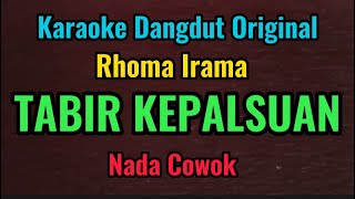 Download lagu TABIR KEPALSUAN - Rhoma Irama - Karaoke Dangdut Original // Nada Cowok