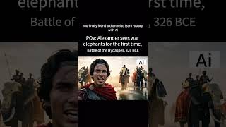 Battle of the Hydaspes #aivideo#veo3 #gemini #memes #ai #funny #aivlogs #viralshorts