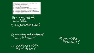 Section 5.3 - Venn Diagrams & Counting
