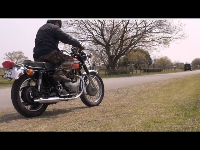 KAWASAKI W1SA | Mr YASUO SAITO | ◎カワサキ W1-SAは 歯切れの良い
