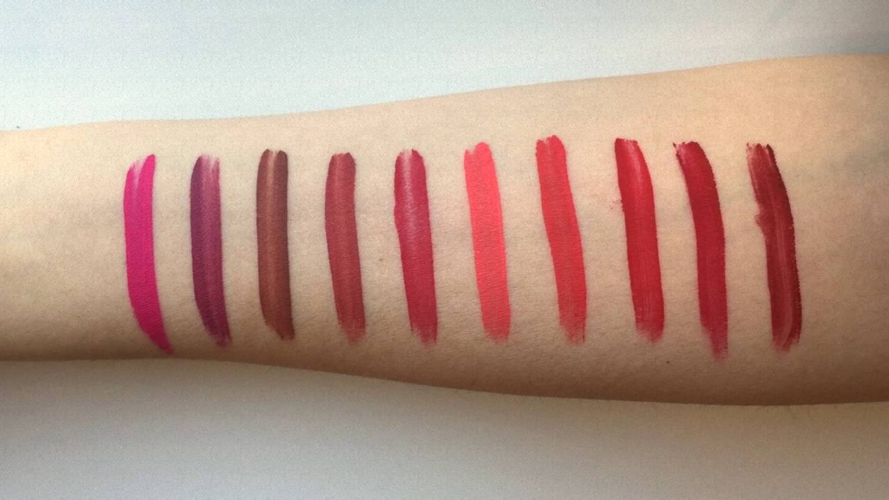 PONY EFFECT Stayfit Matte Lip Colour Swatches + Smudge Test
