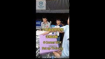How to set up 6 Corner box-teaching video in XS-850 folder gluer machine-  4/6 corner teaching video