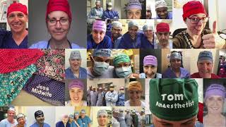 Names And Titles On Scrub Caps 