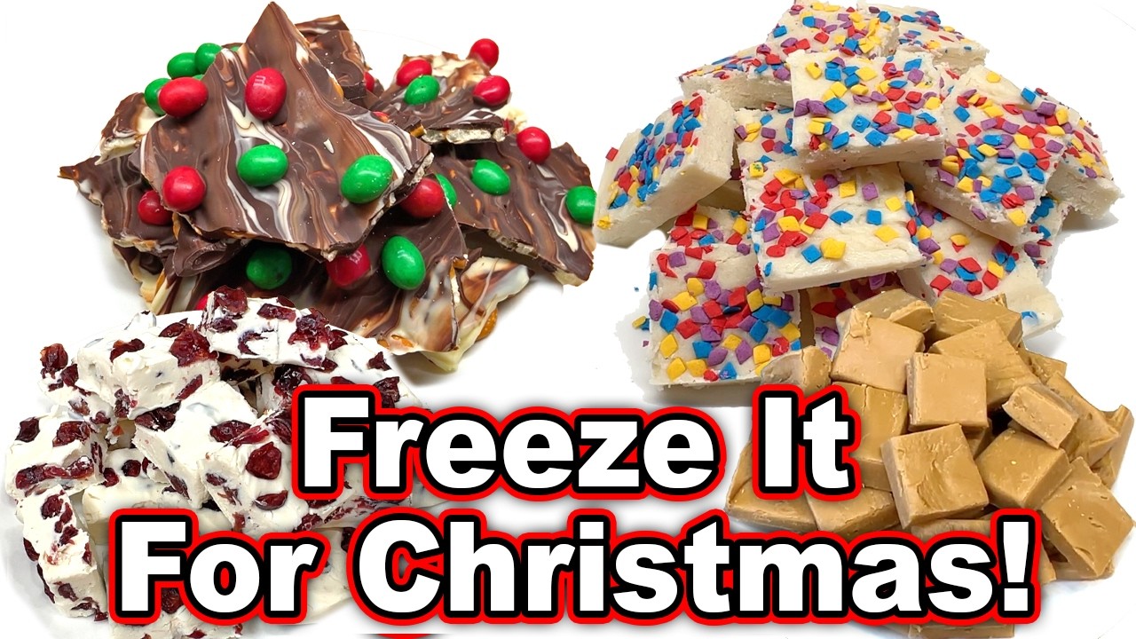 Easy Christmas Candy Recipes You Can Make Now and Freeze!