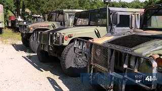 Jackson County sheriff seeks to auction, donate surplus military equipment
