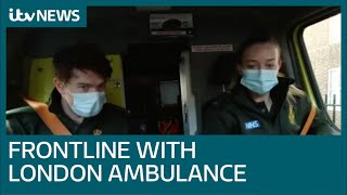 On the frontline with London Ambulance Service dealing with challenges of Covid | ITV News