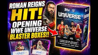 Opening Wwe Universe Blasters Roman Reigns Hit