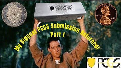 PCGS Unboxing from my Biggest Submission video. Express order returned