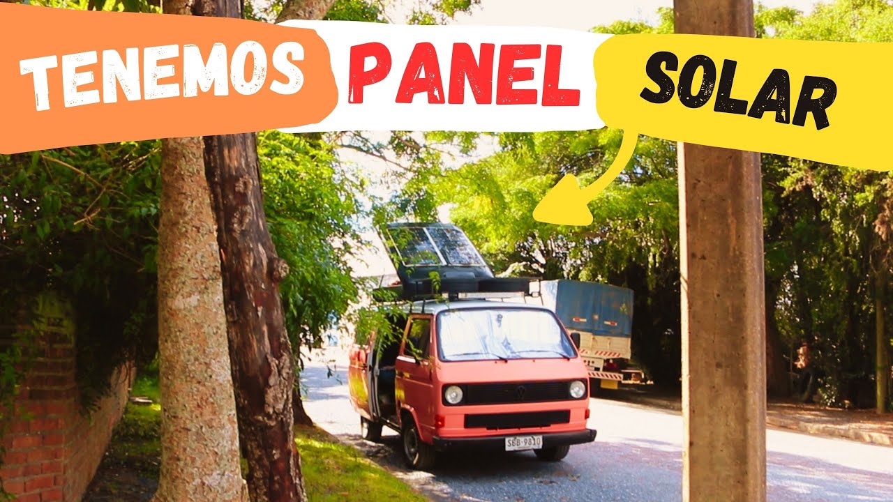 Increíble Panel Solar para tu combi / Cómo instalar un Panel Solar? # ...