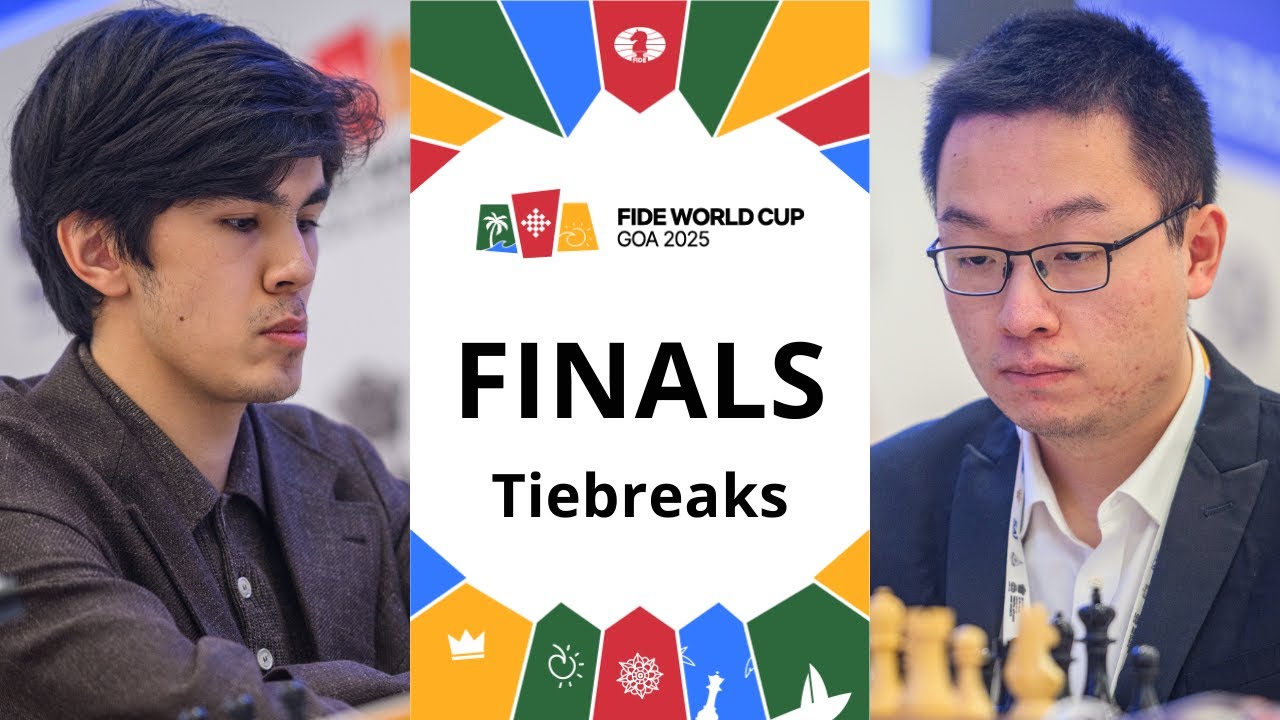 🇺🇿 Javokhir Sindarov – Wei Yi 🇨🇳 | FIDE World Cup 2025 | Finals | Tiebreaks