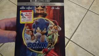 Sonic the Hedgehog 2: The Movie 4K Ultra HD + Digital Code Unboxing