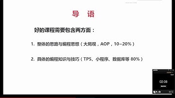ThinkPHP5与小程序开发  1 1 前言与导语