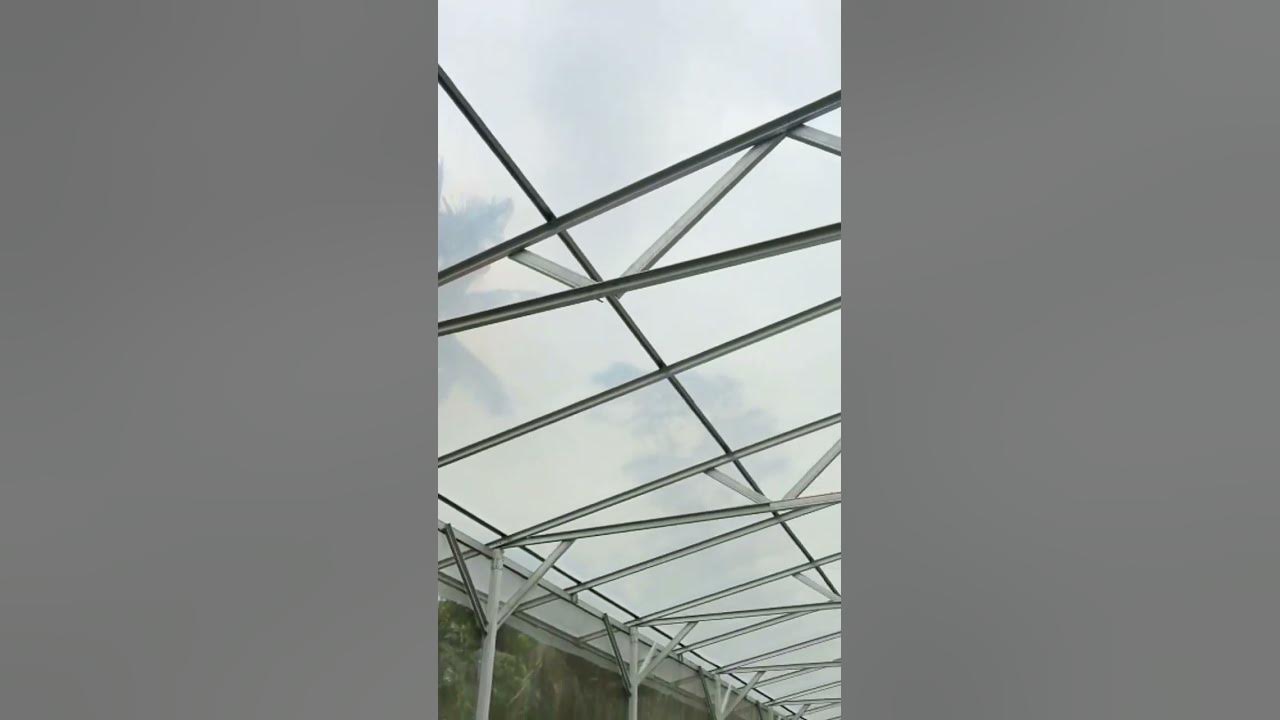 struktur baja ringan green house