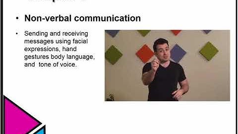 COMM 100 B. Terms used in Communication, Chapter 2-3