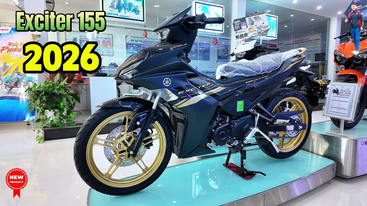 Yamaha Exciter 155 VVA ABS 2025  – Matte Black – Walkaround – Tuan Top5