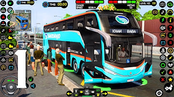 Coach Bus Simulator Bus Games Gameplay Walkthrough Part 1 (Android)