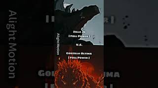Zilla Jr V.S. Godzilla Ultima