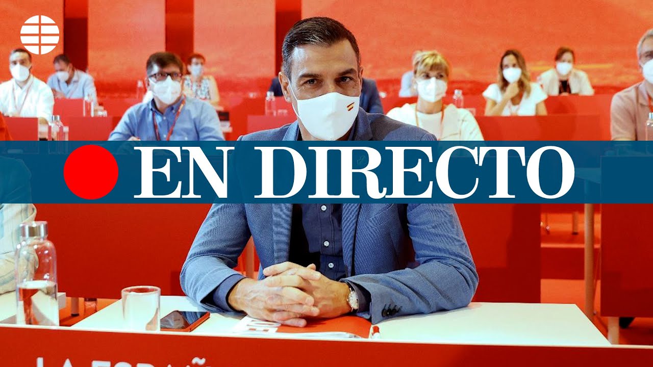 DIRECTO | Pedro Sánchez interviene en el Comité Federal del PSOE - YouTube