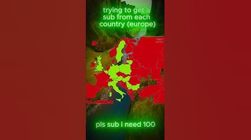 trying to get a sub from every country in eu! (asian countries soon) #europe #mapping