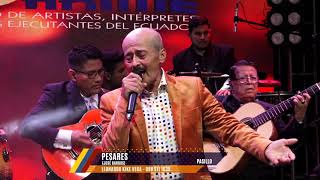 Video thumbnail of "PESARES - PASILLO - LEONARDO KIKE VEGA"