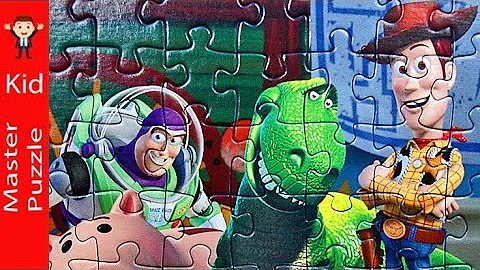 Walt Disney's Toy Story - Woody, Buzz, Rex, and Hamm | Ravensburger Jigsaw Puzzle
