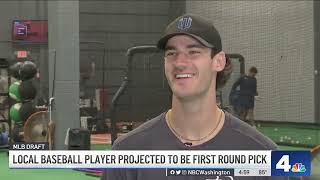 Northern Virginia baseball player projected to be the first round pick | NBC4 Washington