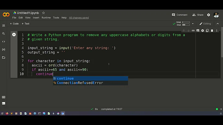 Removing Uppercase Letters and Digits from a String || Python Programming