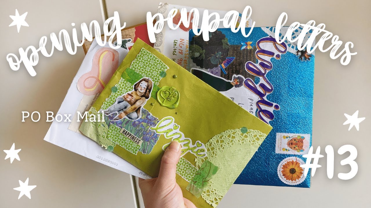 opening penpal letters #13 | PO Box mail
