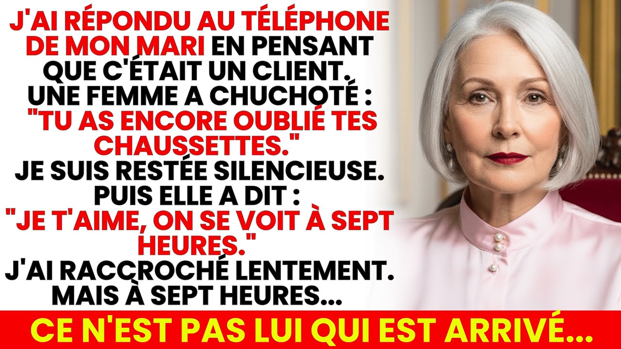 J’ai Répondu Au Téléphone De Mon Mari Et Ce Que J’Ai Découvert M’A Glacé Le Sang. C’Était La Voix De