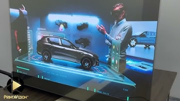 The Future is Here! Transparent OLED 55" Video Display Unveiling! ✨