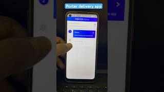 porter  joining Pending documents 2025 || how to use porter delivery app | porter dummy order #short screenshot 1