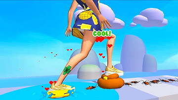 Tippy Toe 3D - Walkthrough All Levels Gameplay Android