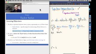 Pre-Class Video: Taylor Series (4/8)
