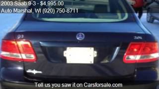 2003 Saab 9-3 Linear 4dr Sedan for sale in Appleton, WI 5491