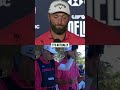 Rahmbo’s most impressive thing this week😅🤣 #golf #LIVGolf
