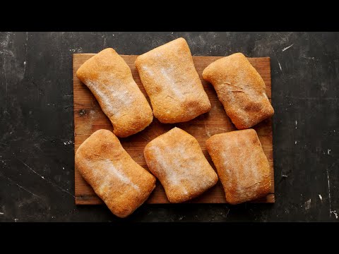 Video: Jak Připravit Italský Chléb Ciabatta