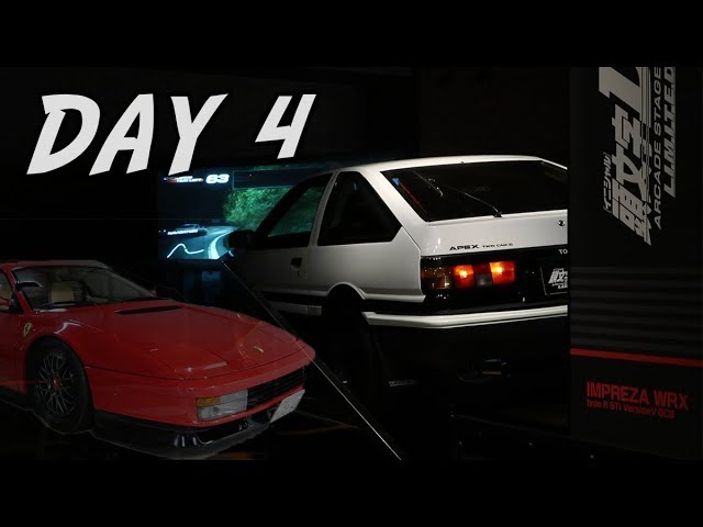 Dorifto! Initial D Arcade Game Has Real (Moving) Cars