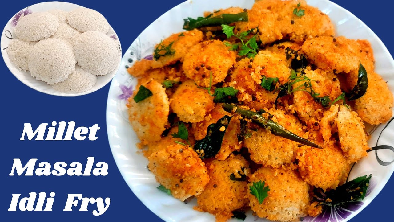Millet Masala Idli Fry Terrace Kitchen तवा मसाला इडली Masala Idli