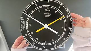 The Driller's Weight Indicator Clock