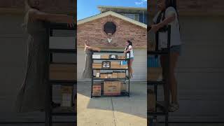 Built to hold 600 lbs per shelf. Backed by a 3-year warranty.