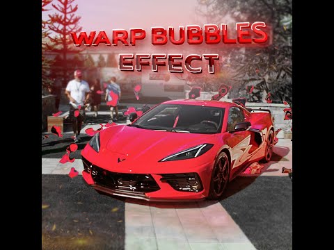 Warp Bubbles Effect - After Effect
